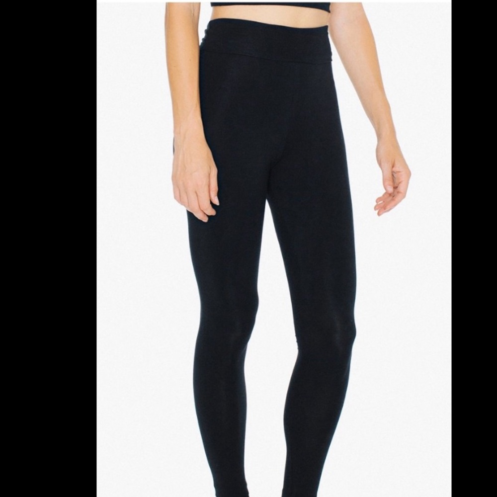 Cotton Spandex High Waisted Leggings